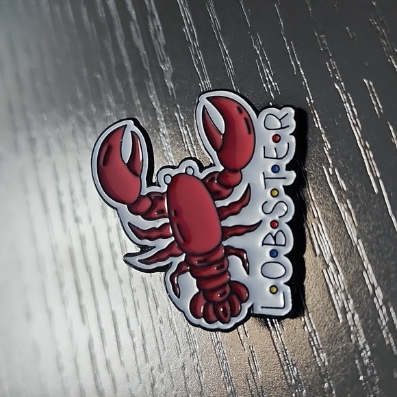 FRIENDS "The One With the Prom Video" Lobster Enamel Pin - Picture 1 of 3